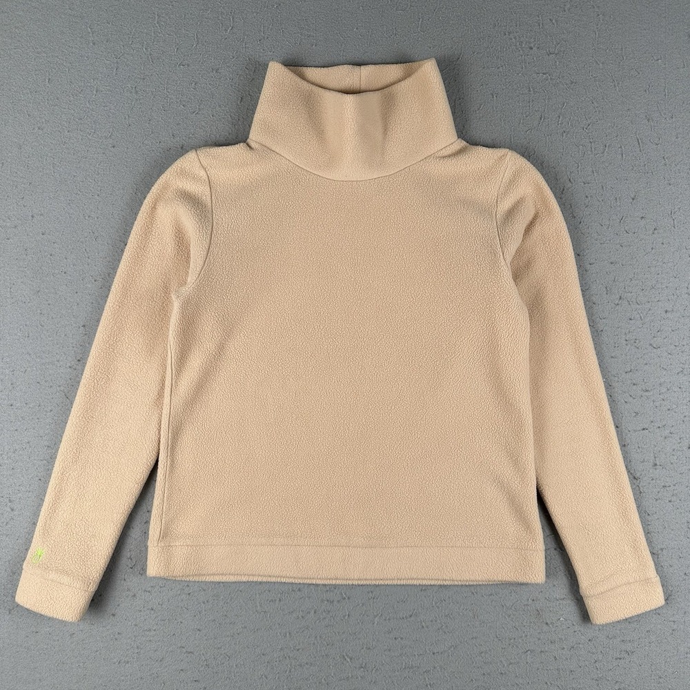 Dudley Stephens Park Slope Sweater‎ Womens Small Beige Turtleneck Pullover